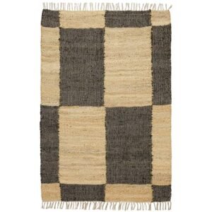 Hand Woven Brown Jute 4.5x6 Area Rug