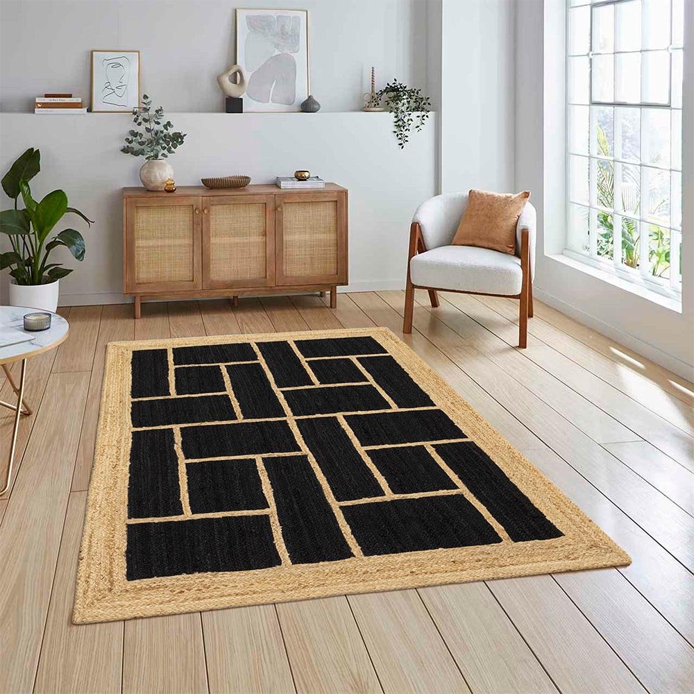 Hand Braided Jute Rug On sale 50% - Image 2