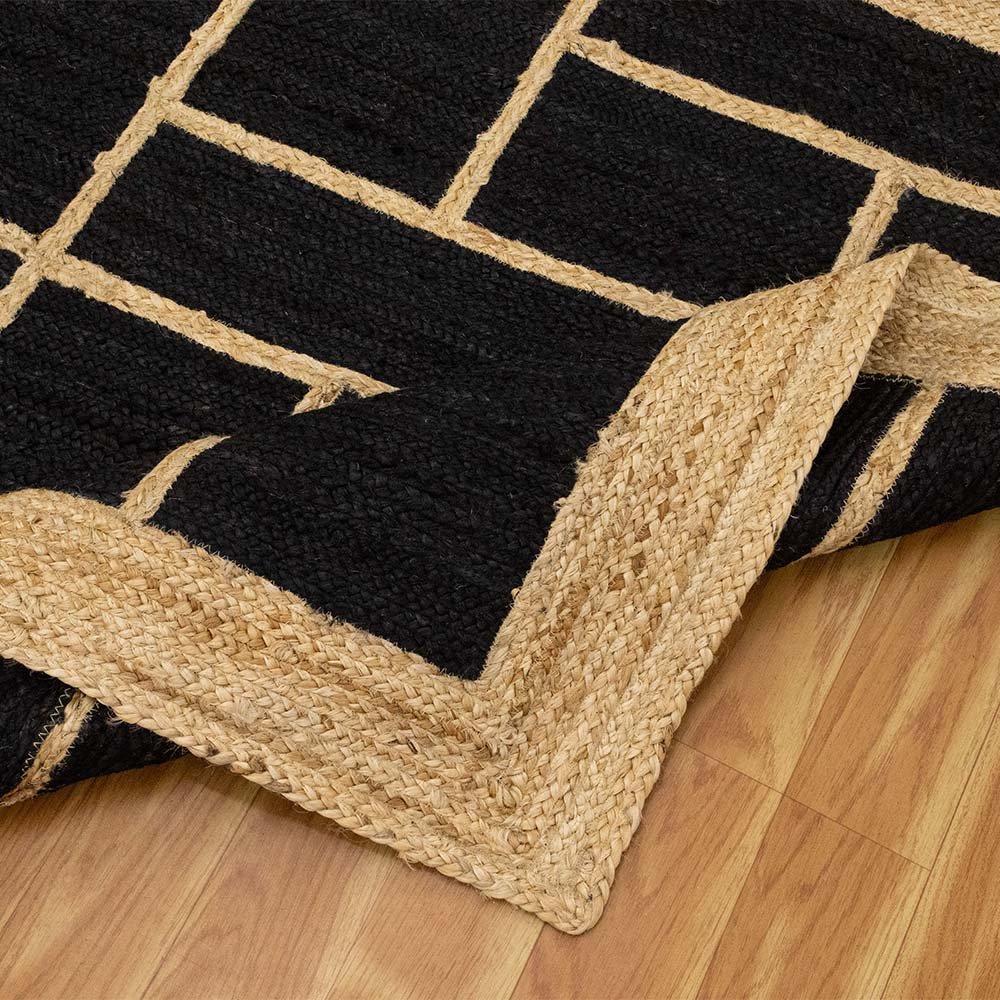 Hand Braided Jute Rug On sale 50% - Image 6