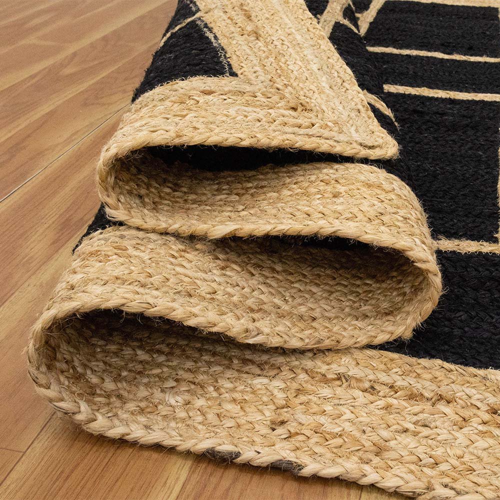 Hand Braided Jute Rug On sale 50% - Image 8