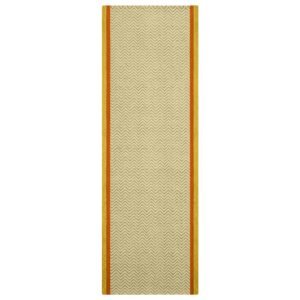 Handmade Striped Cotton Runner Rug