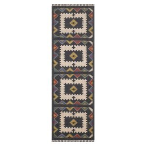 Aesthetic Hand Woven Multicolor Wool Jute  Rug